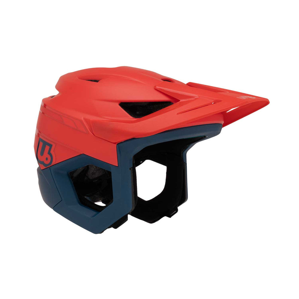 URGE RASCAS Neon Rush Red/Blue MTB-hjelm