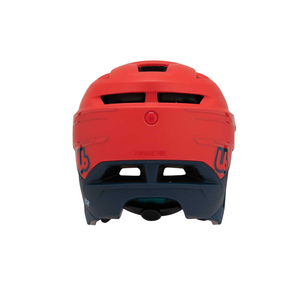 URGE RASCAS Neon Rush Red/Blue MTB-hjelm