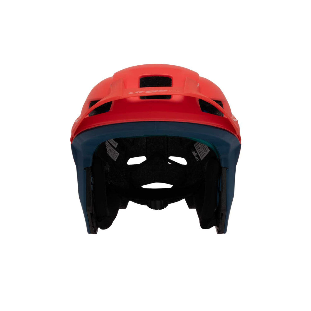 URGE RASCAS Neon Rush Red/Blue MTB-hjelm