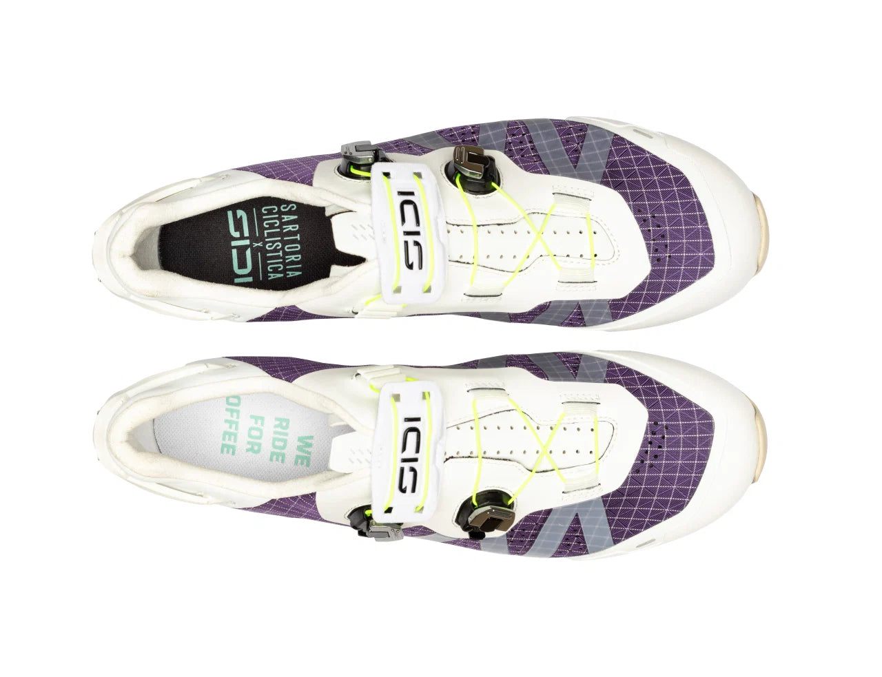 MTB XC/Gravel-sko SIDI COFFEE GRINDER 2 Hvid/Violet
