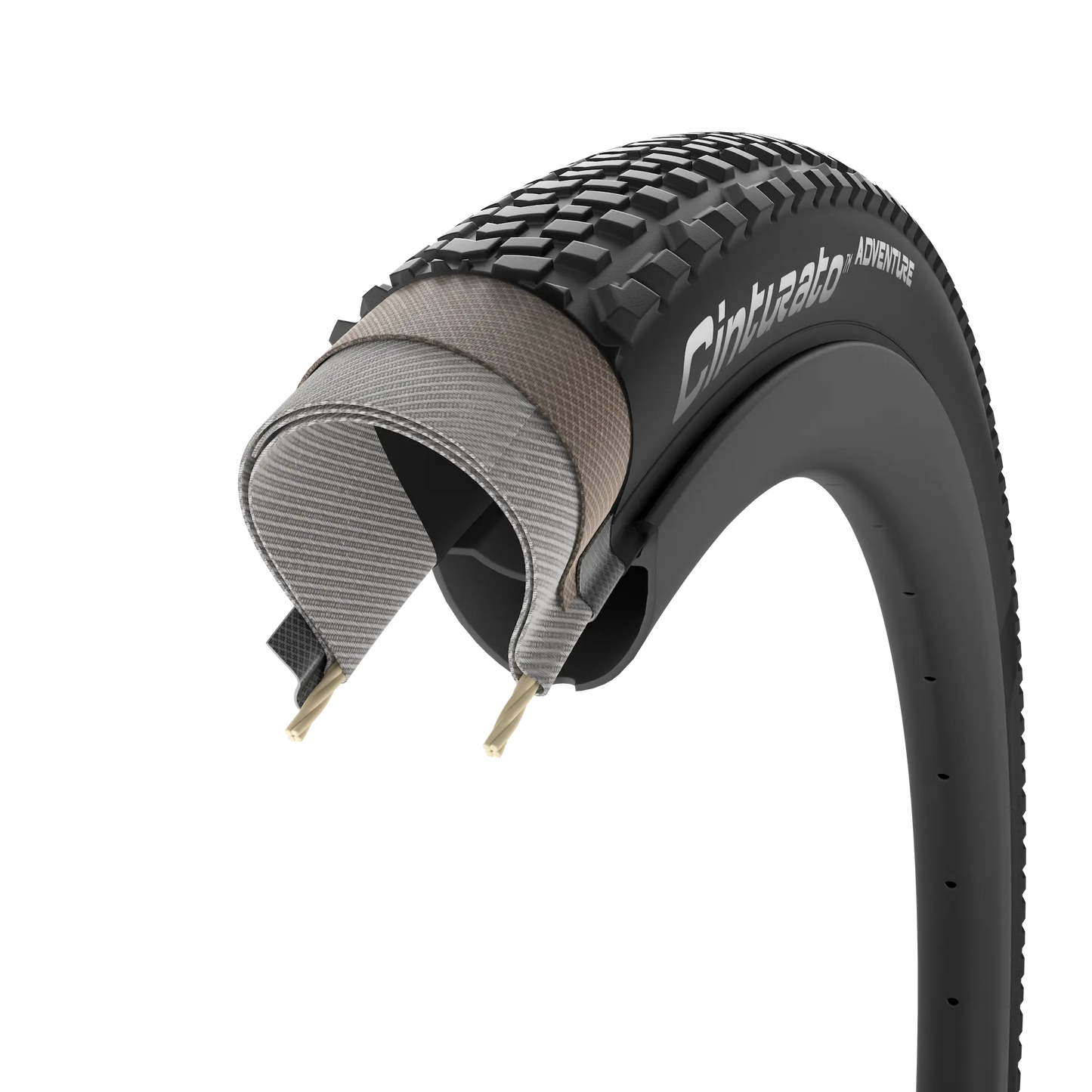 PIRELLI CINTURATO ADVENTURE 700x40c Tubeless Ready Classic Beige-dæk