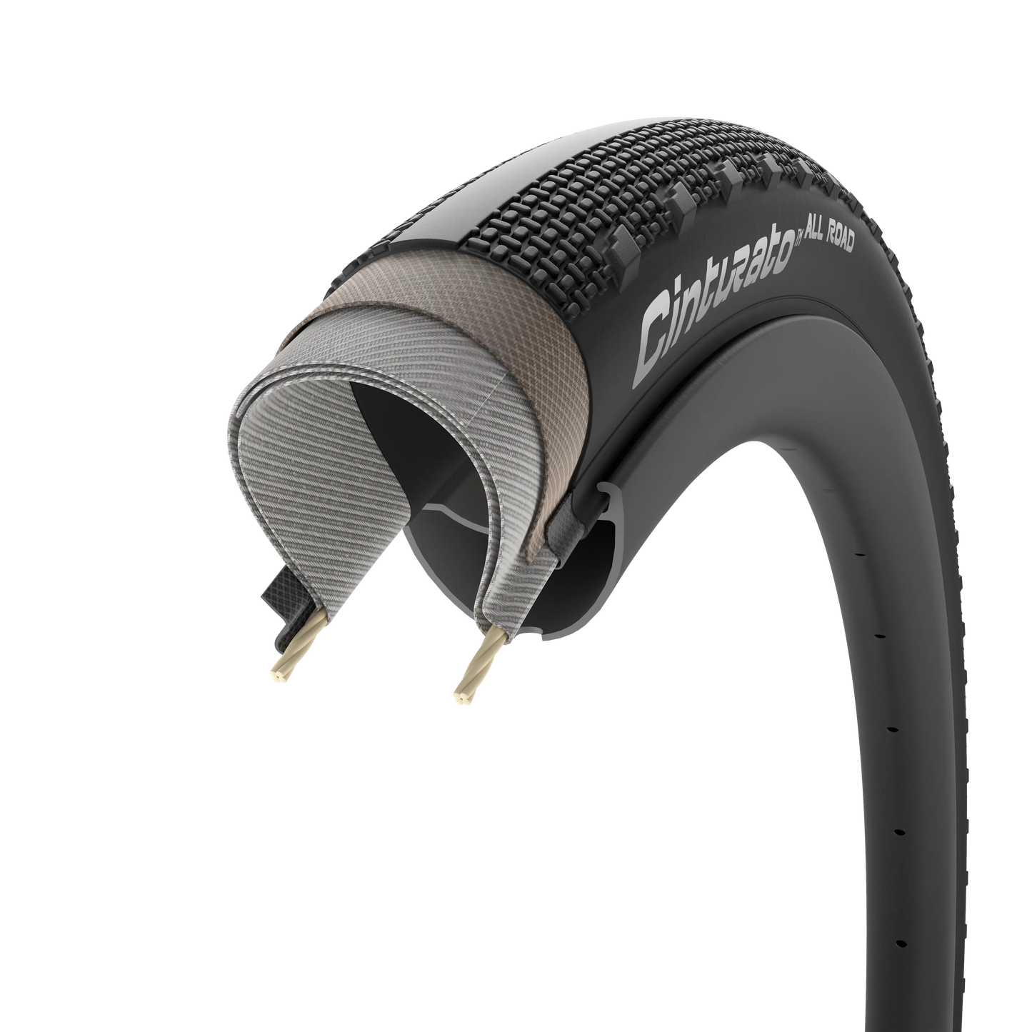 PIRELLI CINTURATO ALL ROAD 700x35c Tubeless Ready Classic Beige-dæk