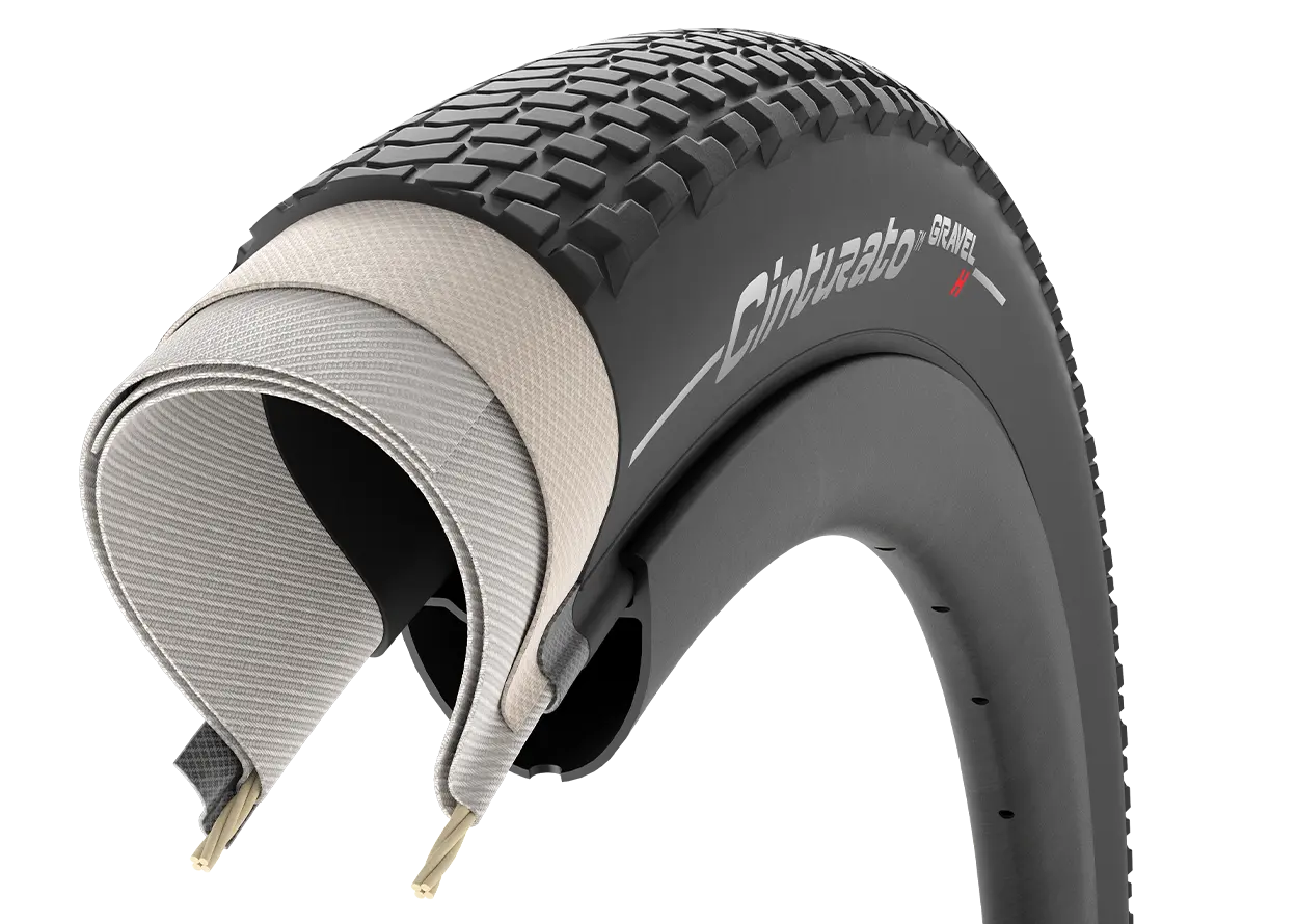 PIRELLI CINTURATO GRAVEL H 700x50c Tubeless Ready Classci Beige-dæk
