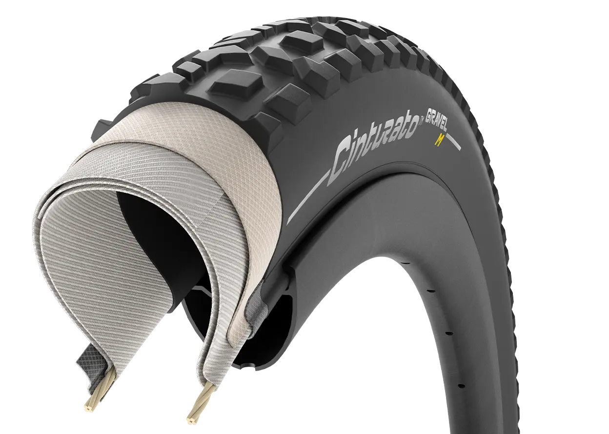 PIRELLI CINTURATO GRAVEL M 700x50c Tubeless Ready Classic Beige-dæk