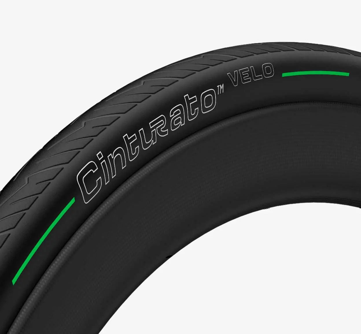 PIRELLI CINTURATO 700x26c Tubeless Ready Sort dæk