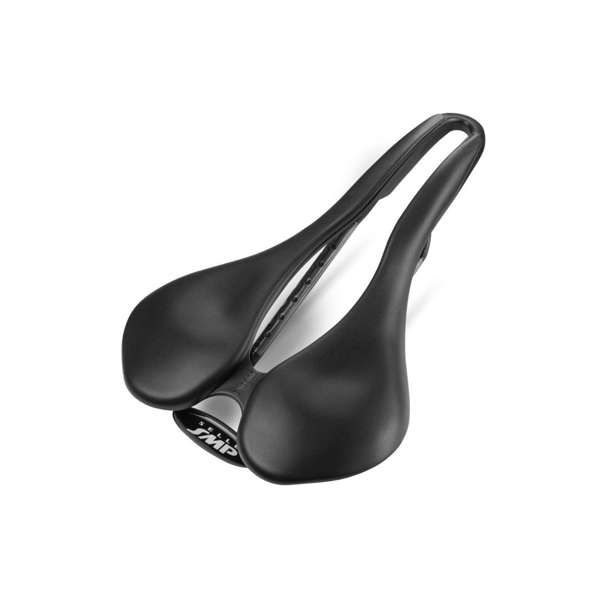 SMP EVO 30C Carbon Track-sadel sort