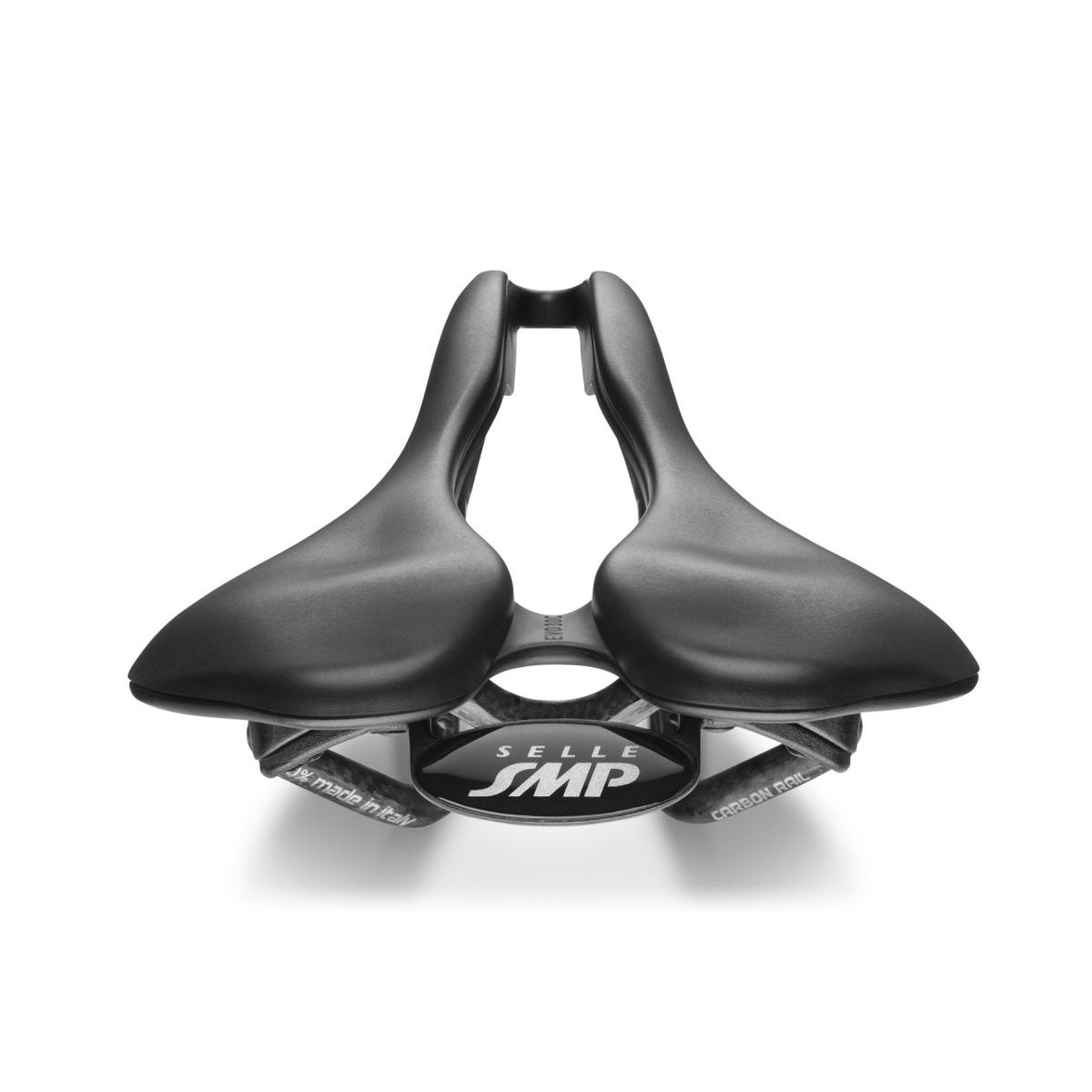 SMP EVO 30C Carbon Track-sadel sort