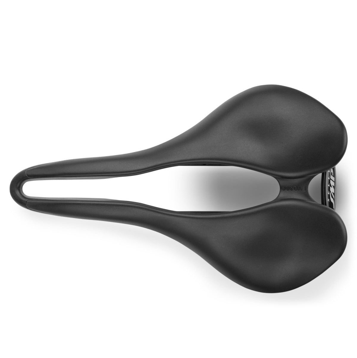 SMP EVO 30C Carbon Track-sadel sort