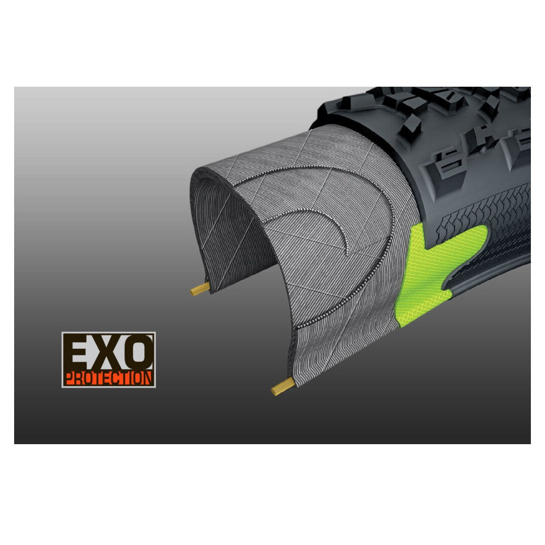 MAXXIS RAVAGER 700x50c Exo Tubeless Ready-dæk Sort
