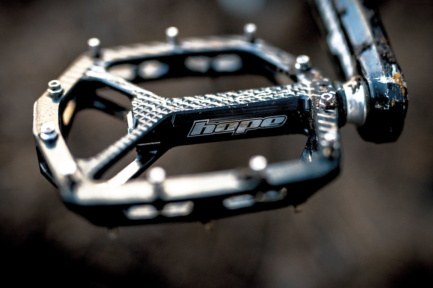 HOPE F22 Flat Pedals Sort