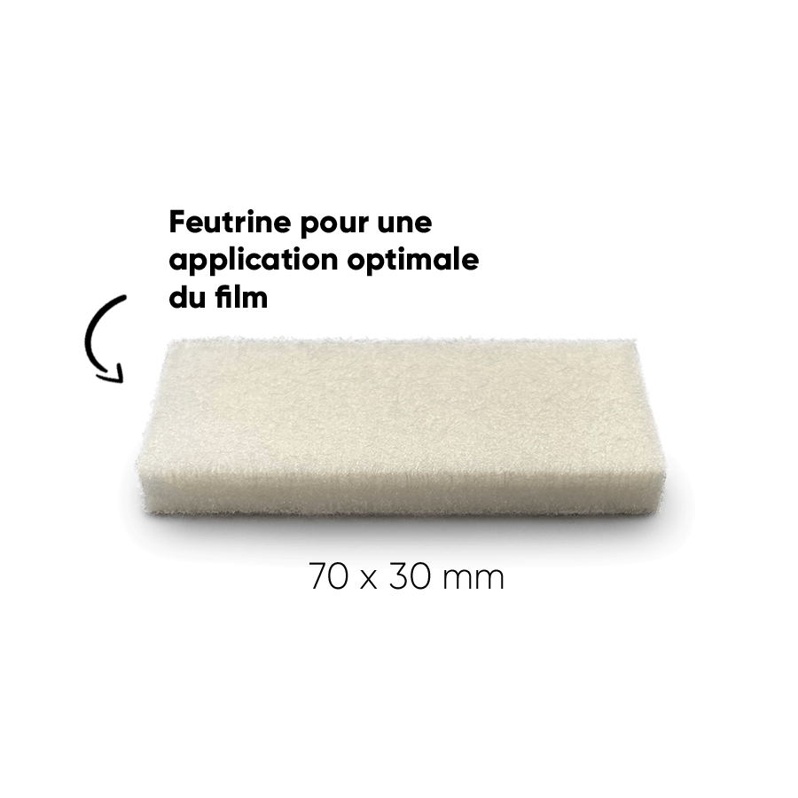 Selvklæbende rammebeskyttelse CLEARPROTECT FASTOTAPE Mat 3 m x 7,5 cm