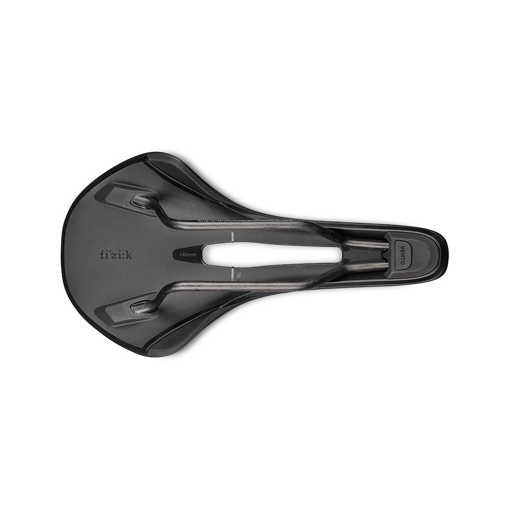 FIZIK VENTO ANTARES R1 140mm Carbon Rails Sort Sadel