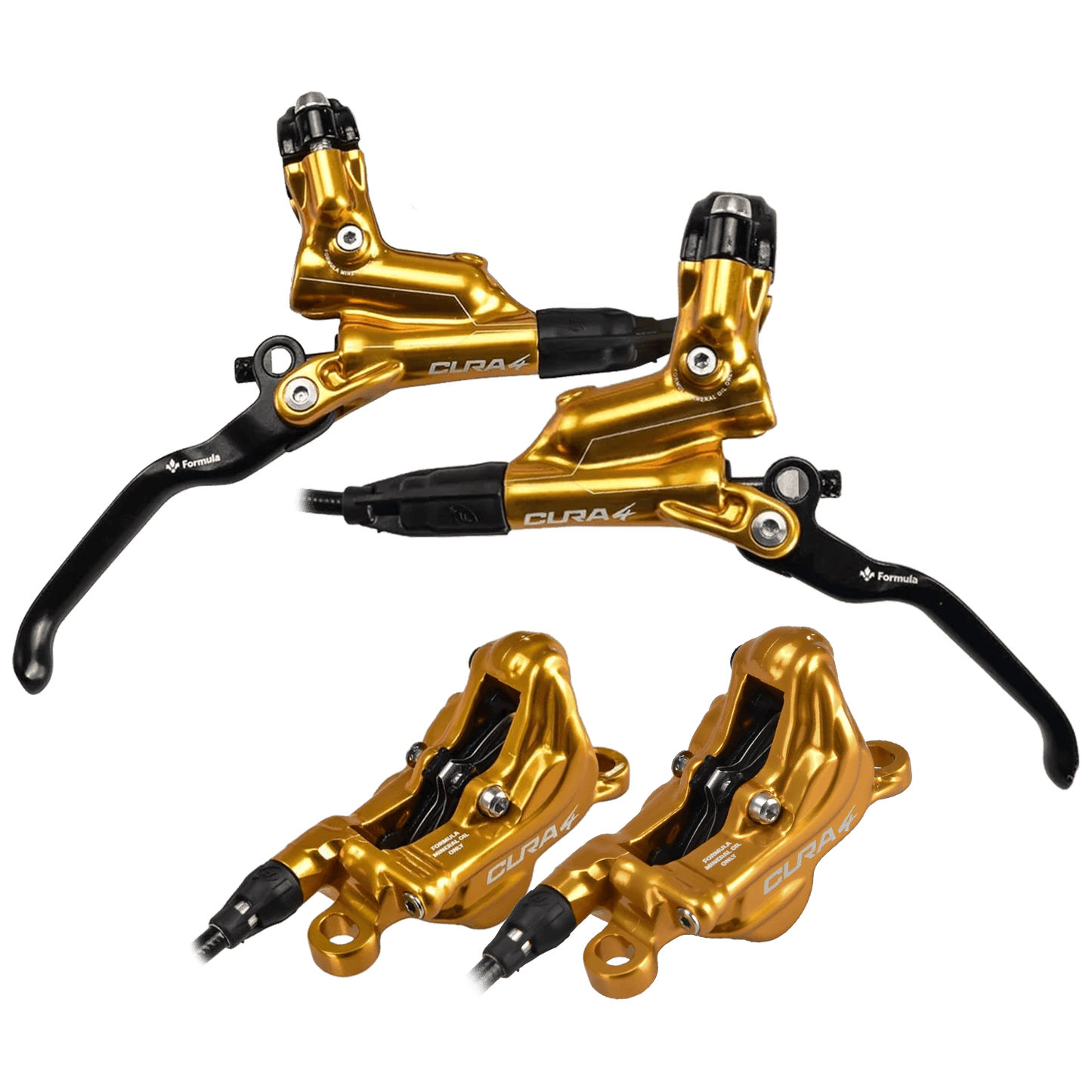Et par Formula CURA 4 Gold-bremser