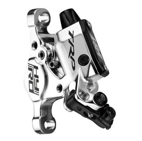 TRP HY/RD hydraulisk/mekanisk bremsekaliber til montering på stolpe Sølv