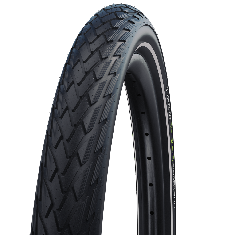 SCHWALBE GREEN MARATHON 27.5x2.35 ADDIX ECO GreenGuard Tubeless Ready Rigid-dæk