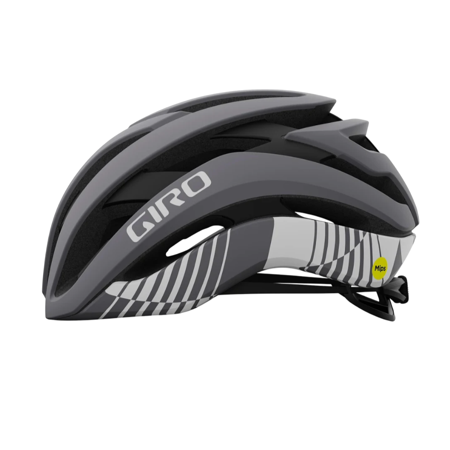 GIRO CIELO MIPS landevejshjelm grå/hvid