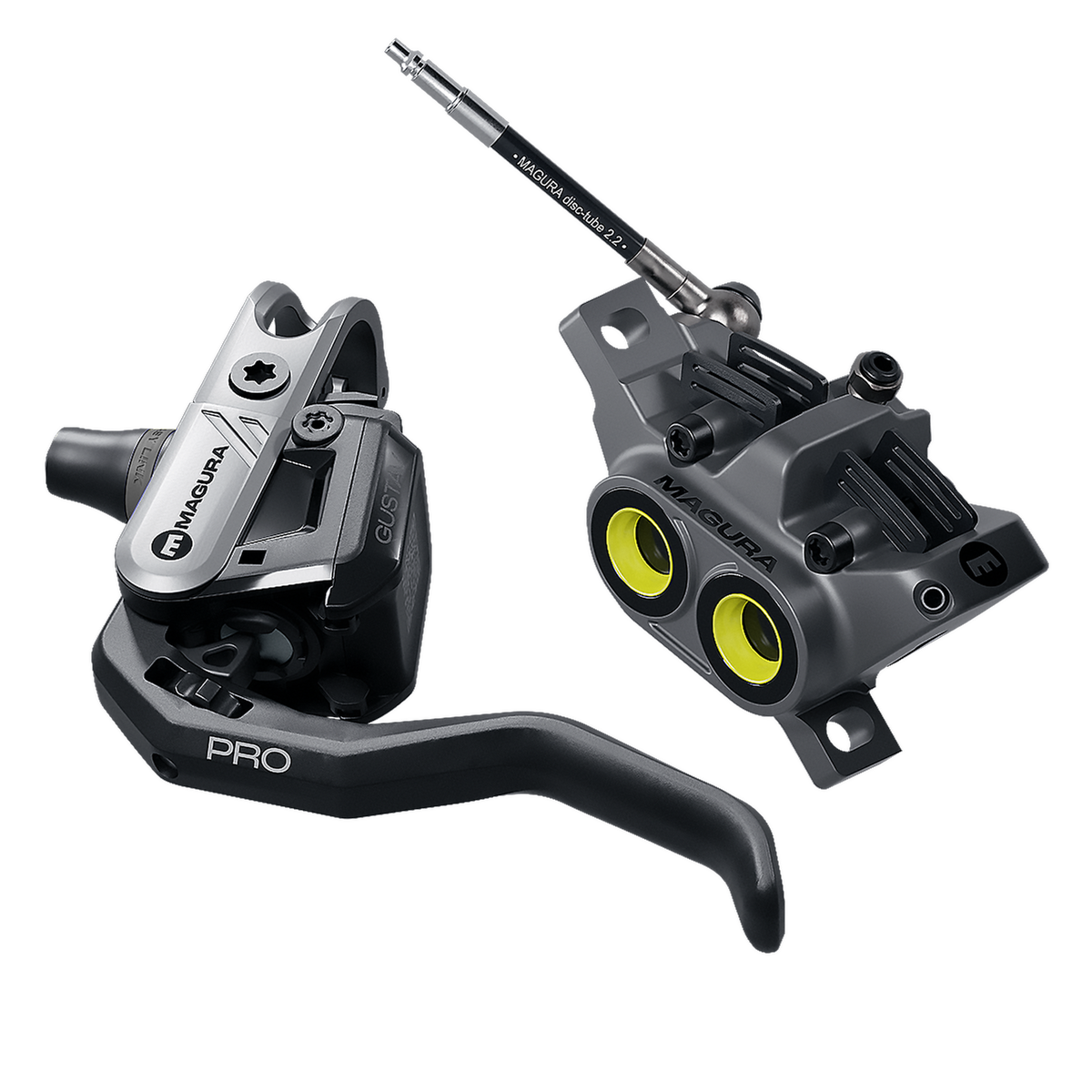 Pair of Magura Gustav Pro brakes (without discs)