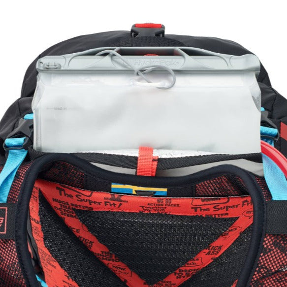 USWE HAJKER 18 L Backpack Black/Red