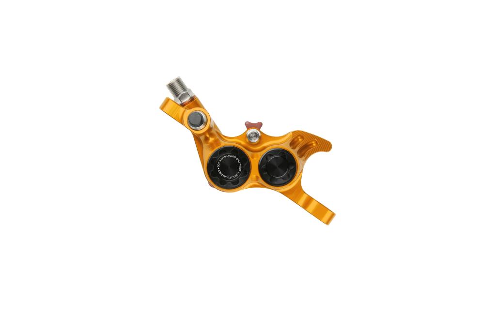 Bremsekaliber HOPE RX4+ SL PM 4 stempler DOT Orange