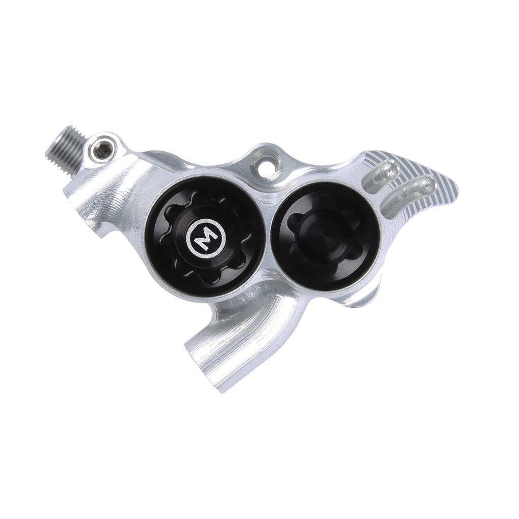 HOPE RX4+ FM 34mm 4 stempler Mineral Silver Hydraulisk bremsekaliber