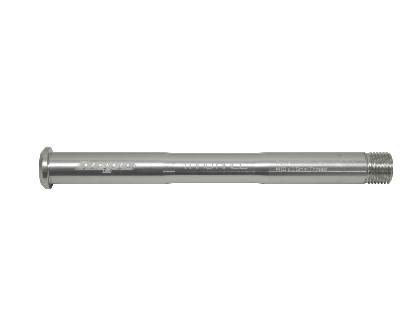 HOPE forhjulsaksel til ROCKSHOX Pike/Lyric/Zeb-gaffel Sølv