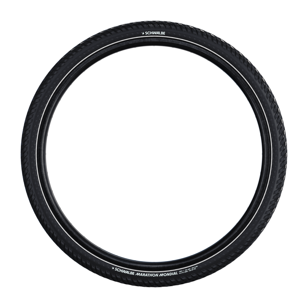 SCHWALBE MARATHON MONDIAL 27.5x2.25 ADDIX RaceGuard Reflex Tubetype Rigid Tire