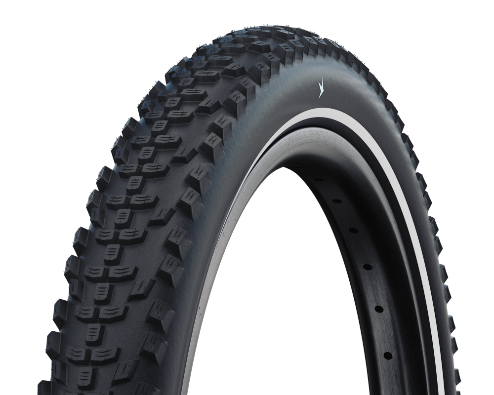 SCHWALBE SMART SAM CARGO 27.5x2.35 ADDIX-E Super Defense Reflex TubeType Stiv dæk