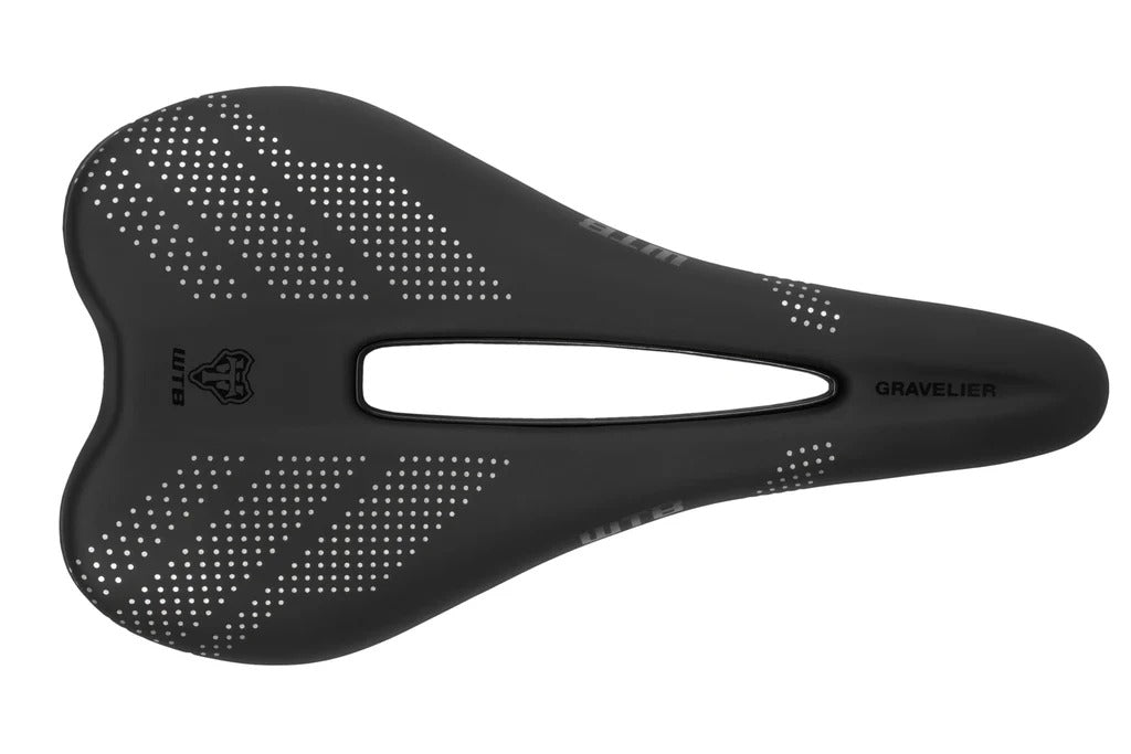 WTB GRAVELIER 140mm saddle Black stainless steel rails