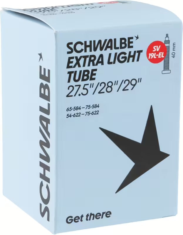 SCHWALBE EXTRA LIGHT SV 19L 27,5/29x2,10/3 Presta 40 mm inderslange