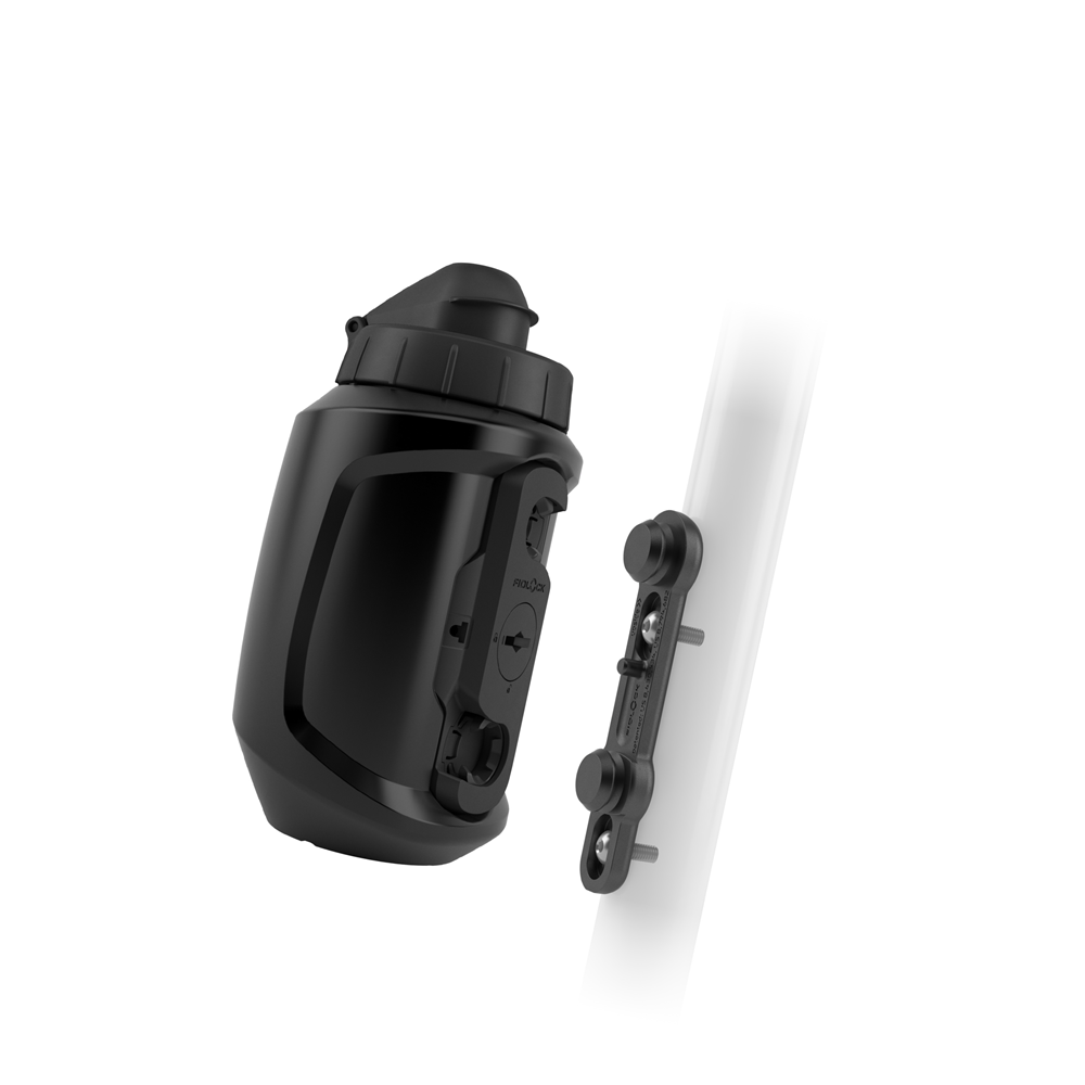 Flaske- og flaskeholdersæt FIDLOCK TWIST UNI BASE 550 ml Sort