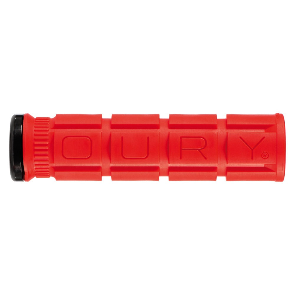 OURY Lock-on V2 135 mm røde greb