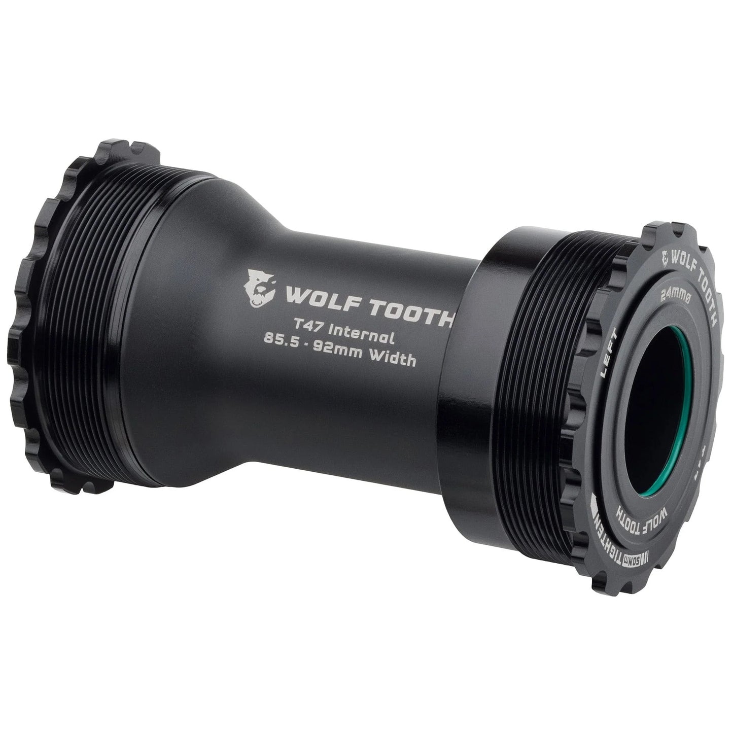 WOLFTOOTH T47 30 mm sort kranksæt