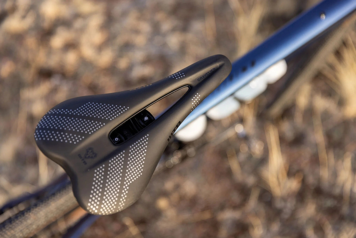 WTB GRAVELIER 140mm saddle Black stainless steel rails