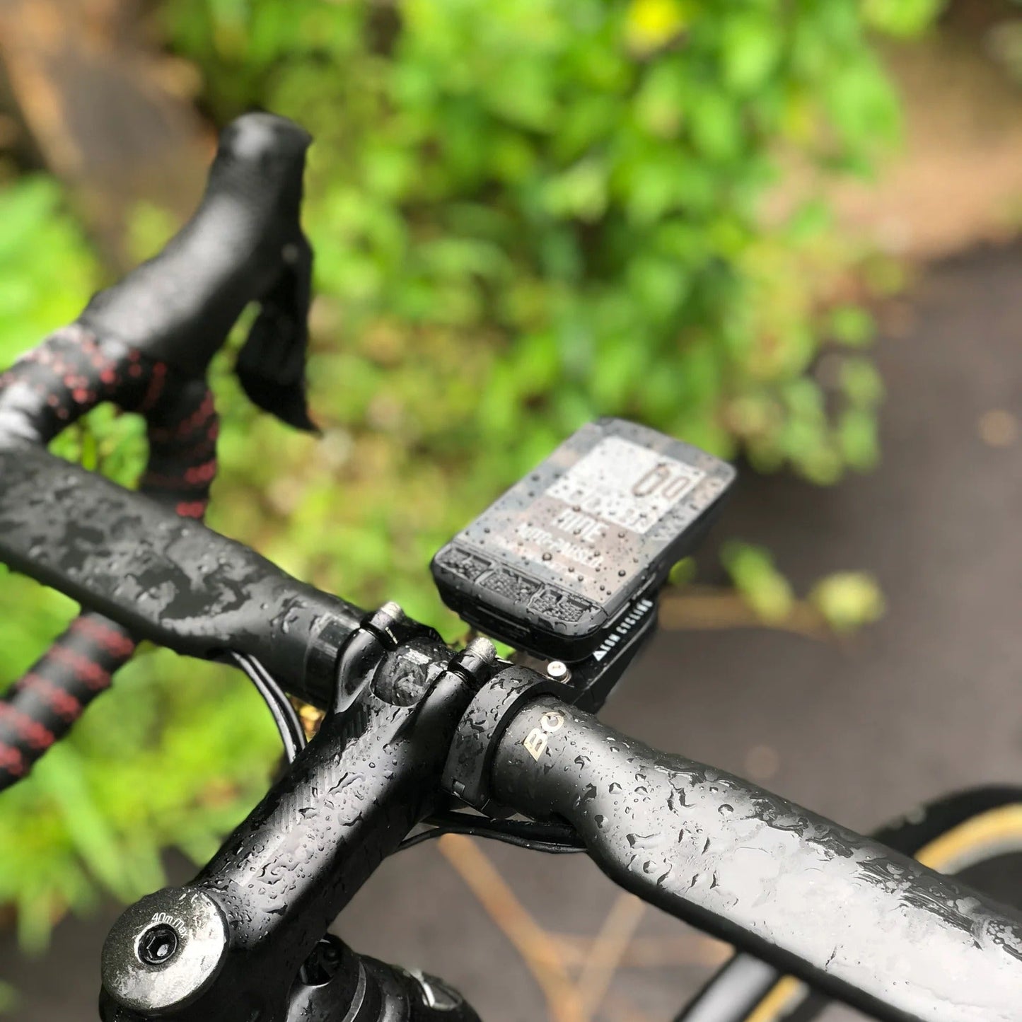 WAHOO KOM CYCLING GPS-styrholder sort
