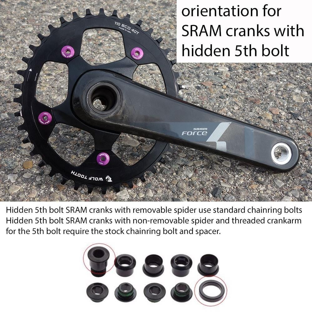 WOLF TOOTH DROP-STOP B GRAVEL/CX 110 mm rå sølv monodæk