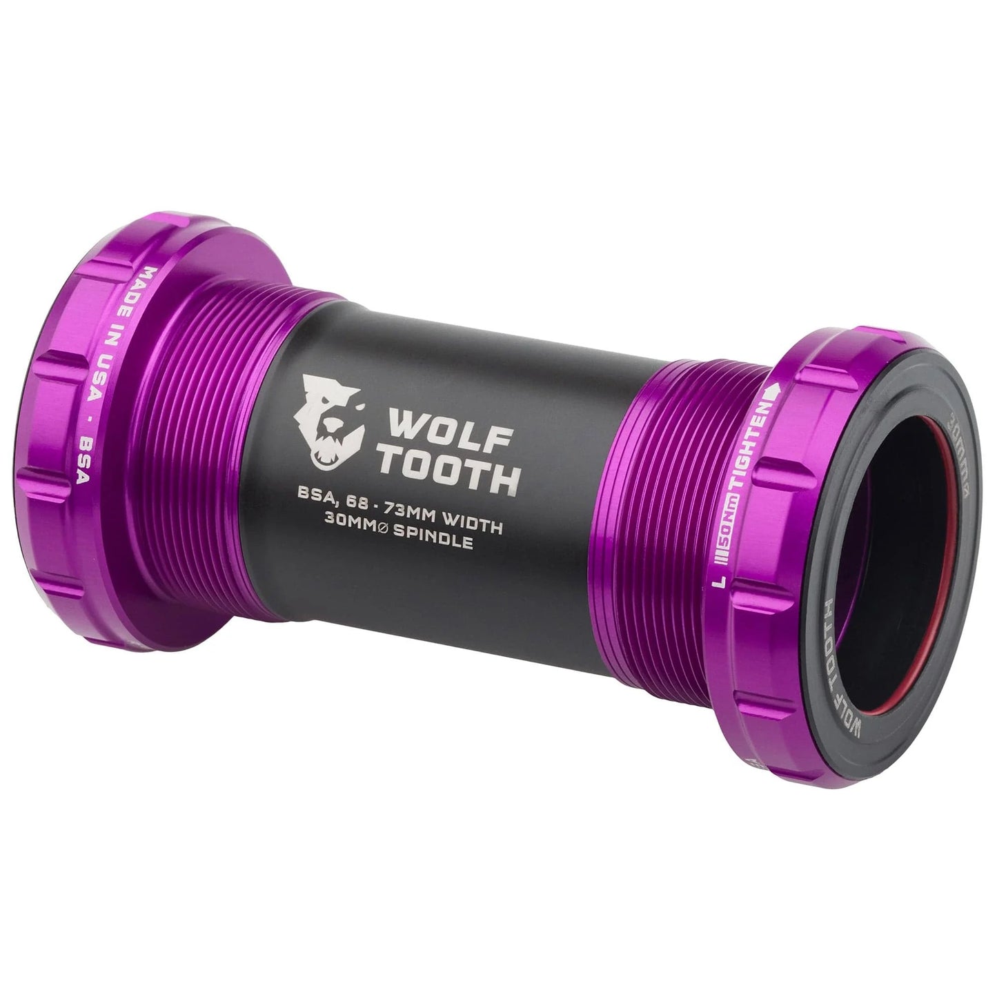 WOLFTOOTH BSA 29mm Ultraviolet Purple crankset