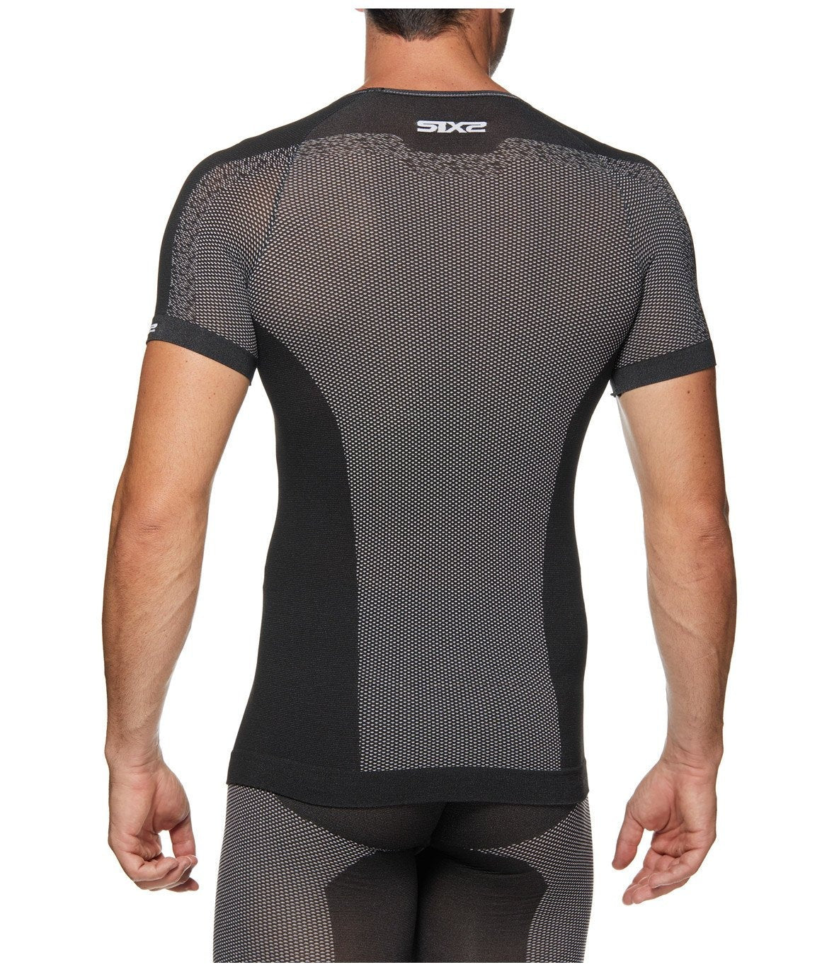 SIXS TS1L BT kortærmet undertøj Carbon Black