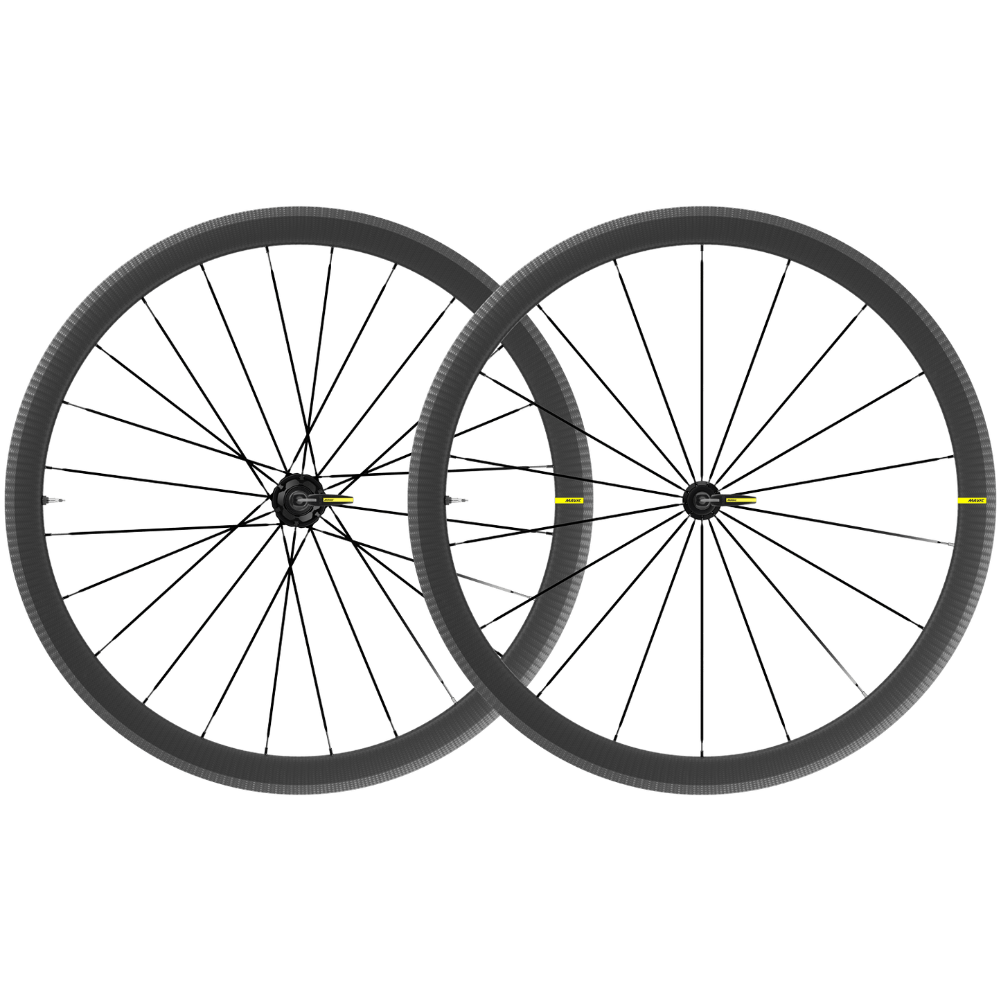 Et par MAVIC COSMIC SL 40-hjul med dæk