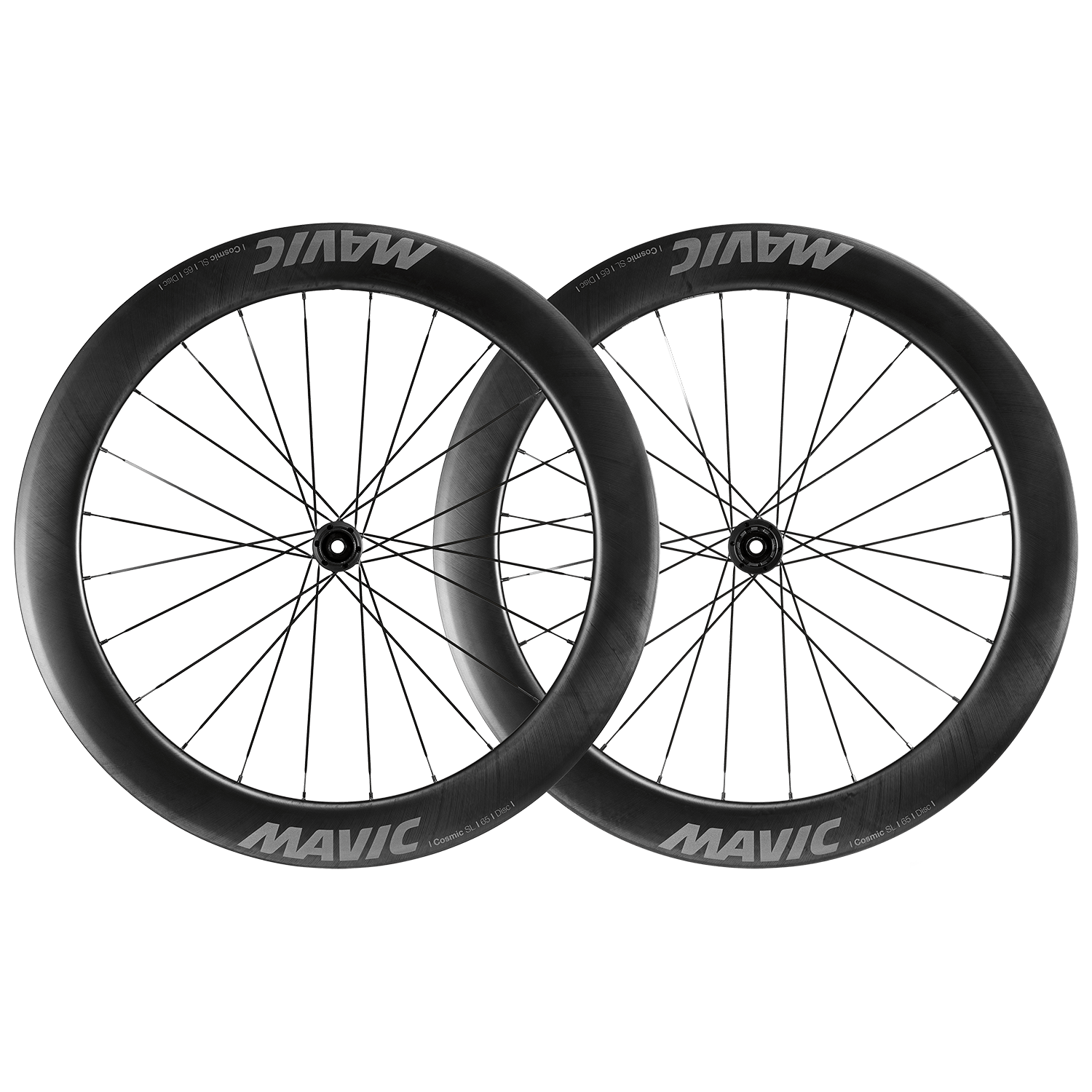 Pair of MAVIC COSMIC SL 65 DISC Tubeless Ready Wheels (Center Lock