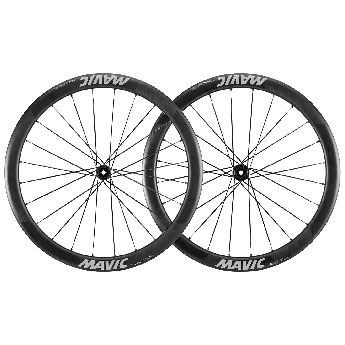 Pair of MAVIC COSMIC SLR 45 DISC 23mm Tubeless Ready Wheels (Center Lock)
