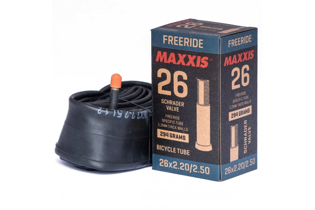 MAXXIS FREERIDE slange 26x2.20/2.50 Schrader 32mm Sort