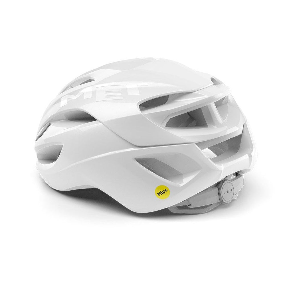 MET RIVALE MIPS Absolute White Limited Edition landevejshjelm