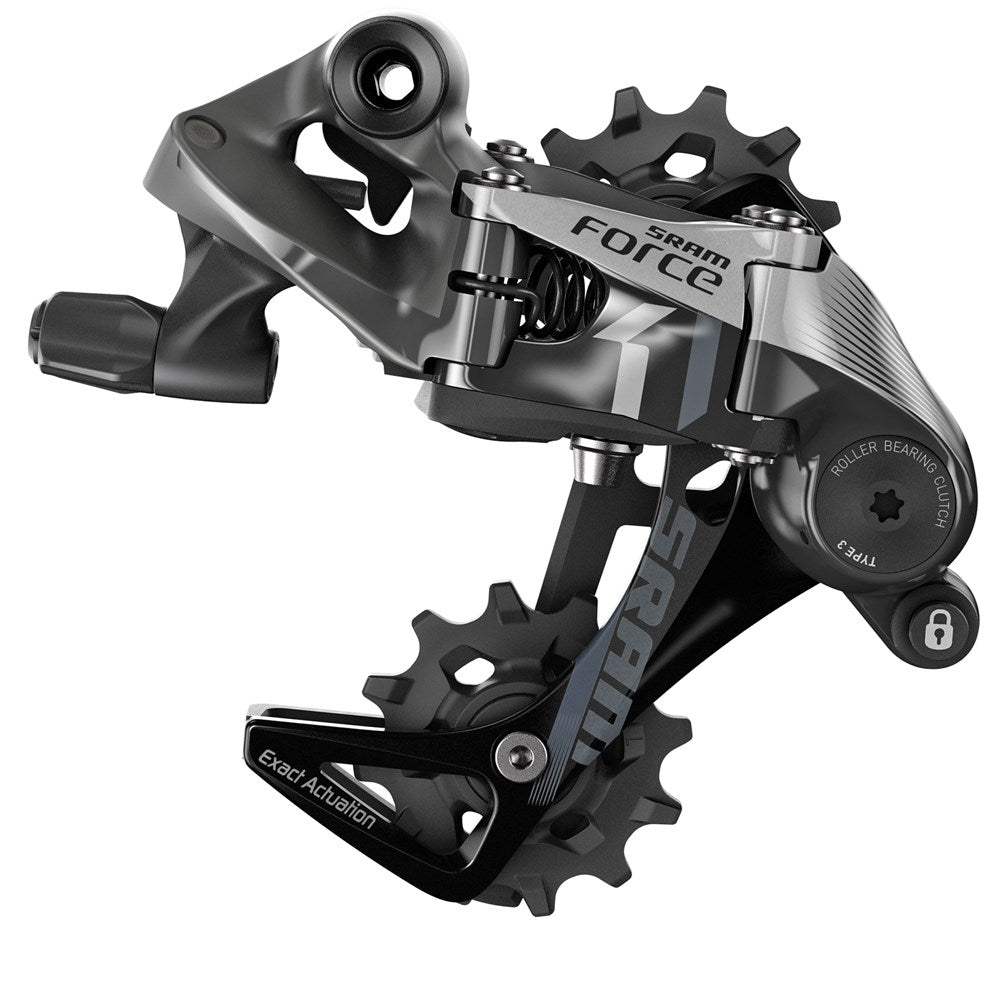 SRAM FORCE 1 11-speed bagskifter med medium bur