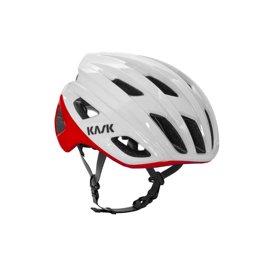 KASK MOJITO CUBED BICOLOR landevejshjelm Hvid/Rød