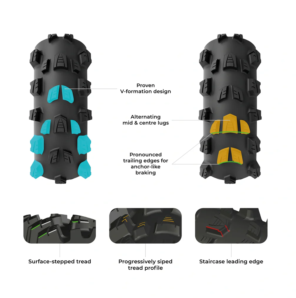 VITTORIA MOSTRO ENDURO RACE 29x2.40 Graphene/Silica Tubeless Ready Soft Black-dæk