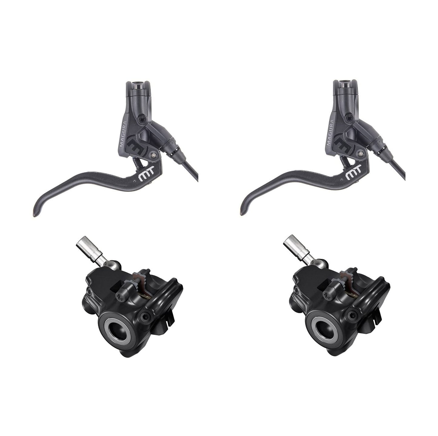 Par MAGURA MT4 FLATMOUNT Discless-bremser sort