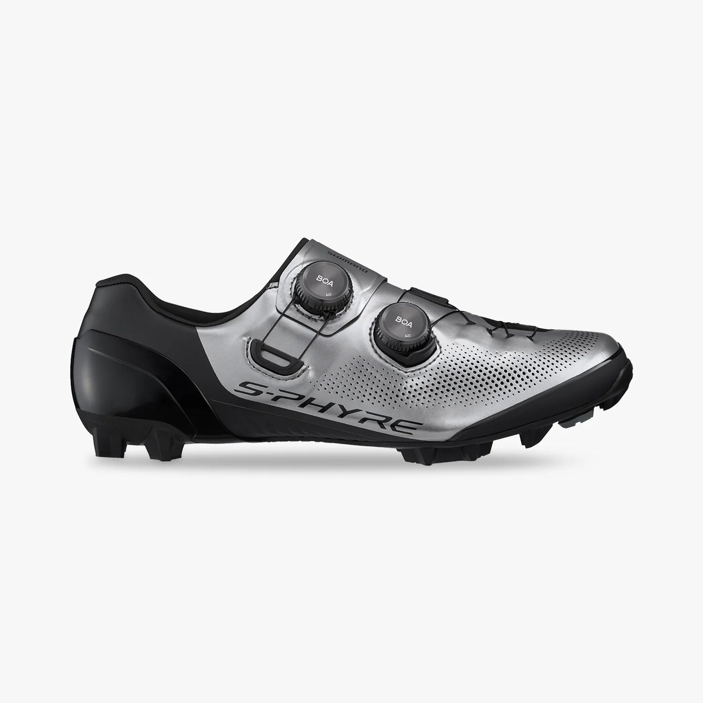 SHIMANO XTR XC903S S-PHYRE sølvfarvede MTB-sko - Limited Edition