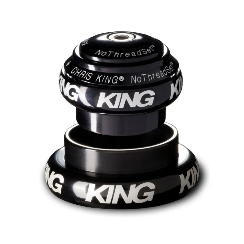 Eksternt headset CHRIS KING NOTHREADSET 1"1/8-1.5" EC34/EC44 Sort