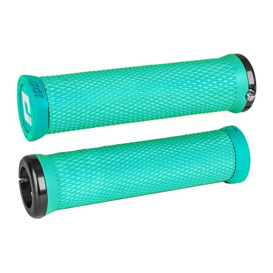 Grips ODI ELITE MOTION V2.1 Lock-on 130 mm Turquoise