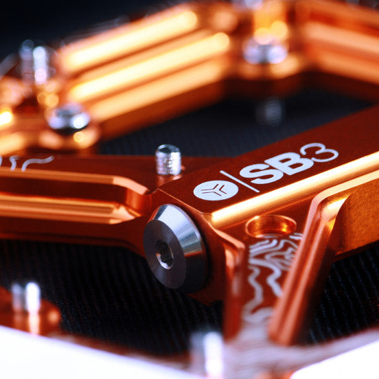 SB3 SPECTRUM Orange flade pedaler